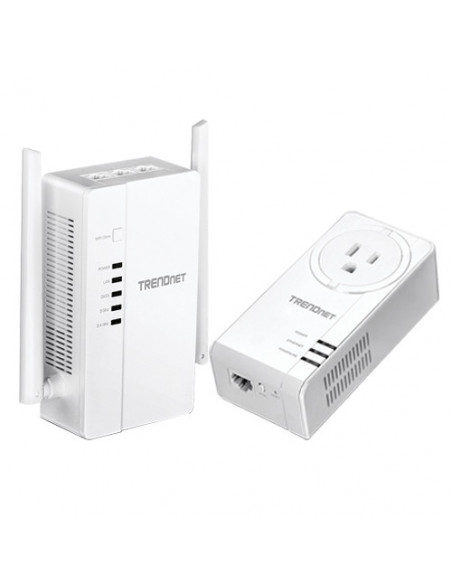 Kit Wireless Powerline WiFi Everywhere 1200 AV2 - TRENDnet TPL-430APK. Comanda online pe RFPro.ro.