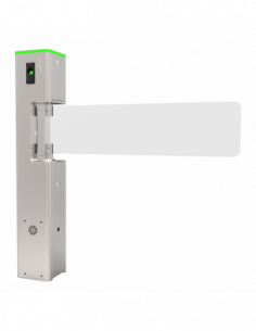 Poarta batanta automata din sticla pentru acces persoane cu dizabilitati - ZKTeco TS-SBT1000S. Comanda online pe RFPro.ro.
