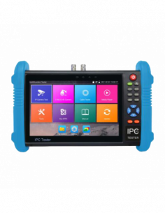 Tester CCTV pentru camere IP, TVI, CVI, AHD pana la 8MP si Multimetru integrat TST-600E-H8M. Comanda online pe RFPro.ro.
