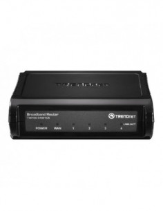 Broadband Router 4 porturi 10/100Mbps - TRENDnet TW100-S4W1CA. Comanda online pe RFPro.ro. 2
