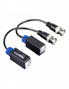 Video balun pasiv HD pentru camerele HDCVI, HDTVI, AHD (set 2 buc.)  UTP101P-HD. Comanda online pe RFPro.ro.