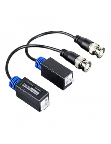 Video balun pasiv HD pentru camerele HDCVI, HDTVI, AHD (set 2 buc.)  UTP101P-HD. Comanda online pe RFPro.ro.