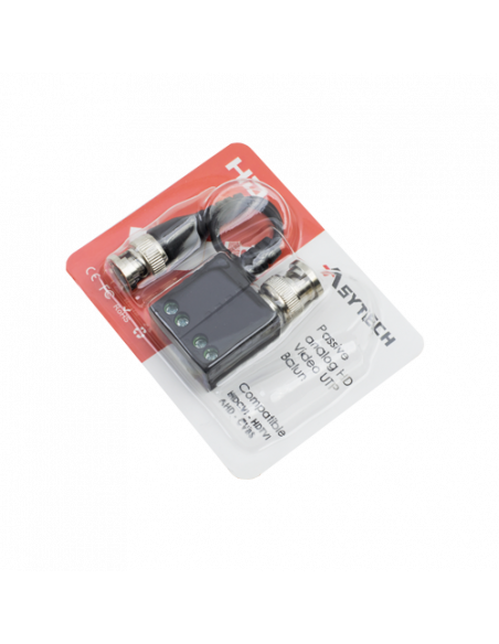 Video balun pasiv HD pentru camerele TVI-CVI-AHD (set 2 buc.)  UTP101P-HD3. Comanda online pe RFPro.ro.