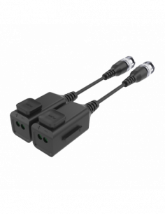 Video balun pasiv HD 4K, cu sistem organizare si buton pentru sertizare rapida tip PUSH  (set 2 buc.)  UTP101P-HD6. Comanda onli