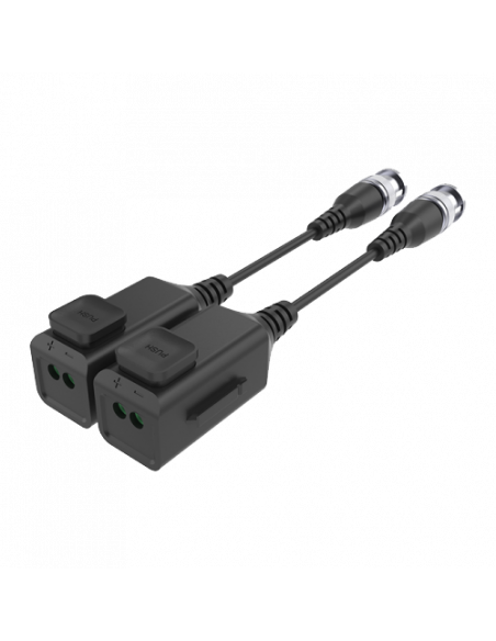 Video balun pasiv HD 4K, cu sistem organizare si buton pentru sertizare rapida tip PUSH  (set 2 buc.)  UTP101P-HD6. Comanda onli