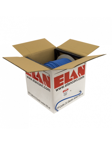 Cablu UTP DE EXTERIOR, cat 5E, CUPRU 100%, 305m UTP-CAT5e-GR4 . Comanda online pe RFPro.ro.