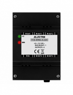 Doza derivatie video, 4 iesiri SMART - ELECTRA VCB.4DN02.ELG04. Comanda online pe RFPro.ro.
