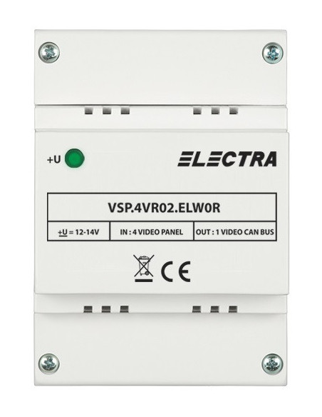 Doza selectie panouri video cu 4 intrari - REZIDENTIAL VSP.4VR02.ELW0R. Comanda online pe RFPro.ro.