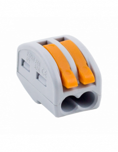 Conector derivatie tip WAGO 2 fire (10 buc.) W-412. Comanda online pe RFPro.ro.