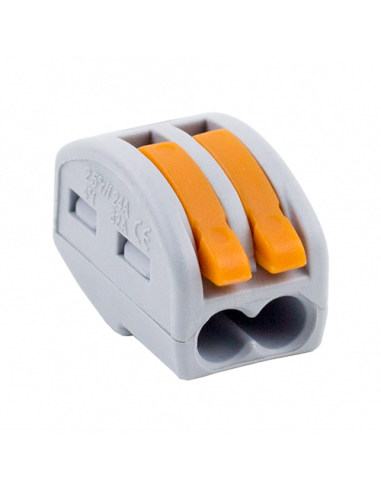 Conector derivatie tip WAGO 2 fire (10 buc.) W-412. Comanda online pe RFPro.ro.