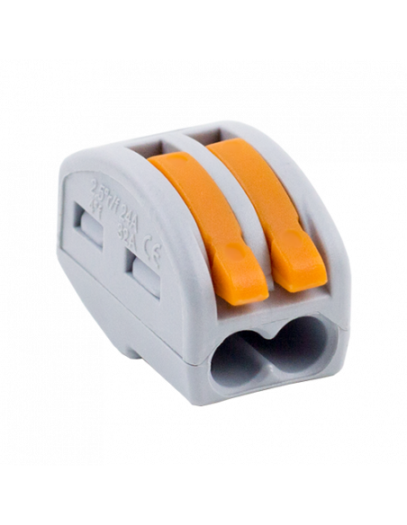 Conector derivatie tip WAGO 2 fire (10 buc.) W-412. Comanda online pe RFPro.ro.