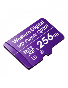 Card MicroSD 256GB, seria Purple Ultra Endurance - Western Digital WDD256G1P0C. Comanda online pe RFPro.ro.