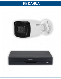 KIT DAHUA, DAH-A1IEXT2B80B, DVR + 1xCAMERA, 2MP, IR 80m