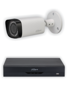 KIT DAHUA, DAH-A1IEXT2B30B, DVR + 1xCAMERA, 2MP, IR 30m 2