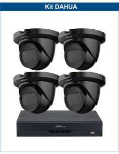 KIT DAHUA, DAH-A4IEXT2D30B, DVR + 4xCAMERA, 2MP, IR 30m