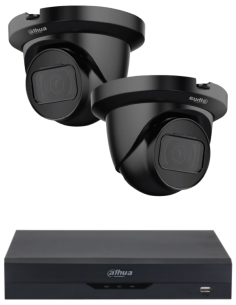 KIT DAHUA, DAH-A2IEXT2D30B, DVR + 2xCAMERA, 2MP, IR 30m 2