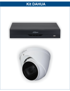 KIT DAHUA, DAH-A1IEXT2D50B, DVR + 1xCAMERA, 2MP, IR 50m