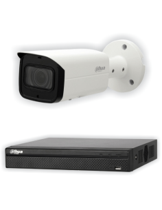 KIT DAHUA, DAH-IPP1IEXT2B60B, NVR + 1xCAMERA, 2MP, IR 60m 2