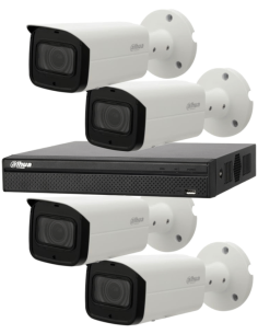 KIT DAHUA, DAH-IPP4IEXT2B50B, NVR + 4xCAMERA, 2MP, IR 50m 2