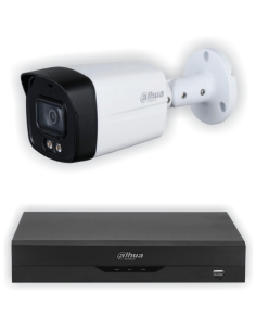 KIT DAHUA, DAH-A1IEXT5B40B, DVR + 1xCAMERA, 5MP, IR 40m 2
