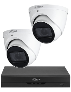 KIT DAHUA, DAH-A2IEXT5D60B, DVR + 2xCAMERA, 5MP, IR 60m 2