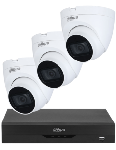 KIT DAHUA, DAH-A3IINT5D25B, DVR + 3xCAMERA, 5MP, IR 25m 2