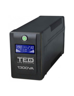 UPS TED Electric 1300VA / 750W Line Interactive cu 4 iesiri. Comanda online pe RFPro.ro.