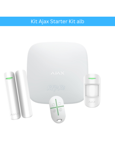 Kit Alarma StarterKit Ajax alb