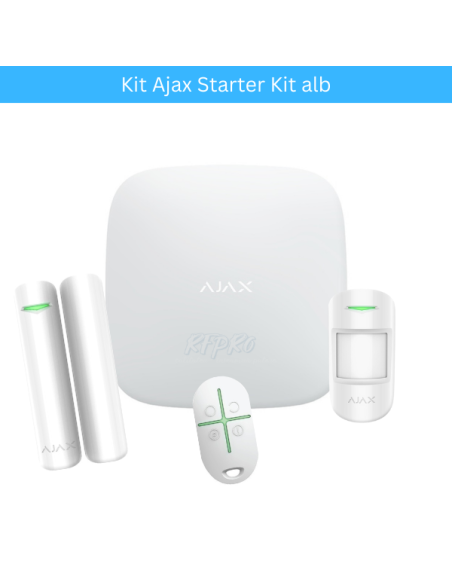 Kit Alarma StarterKit Ajax alb