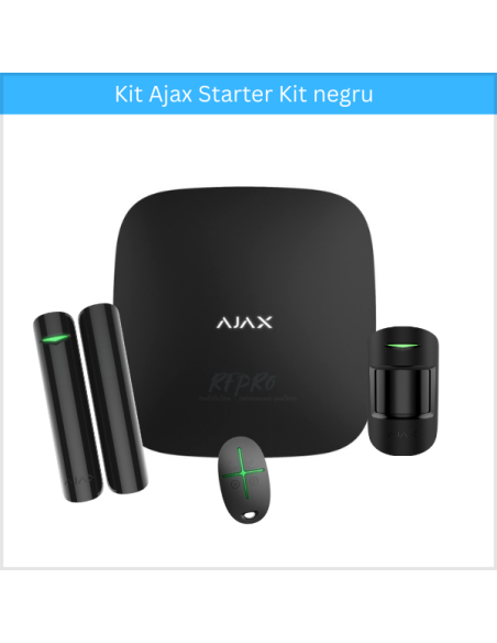 Kit Alarma StarterKit Ajax negru