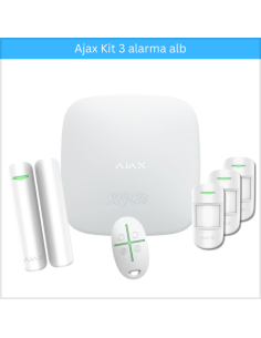 Kit Alarma 3 Ajax alb