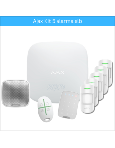 Kit Alarma 5 Ajax alb