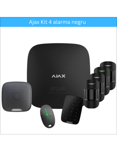 Kit Alarma 4 Ajax negru