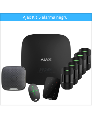 Kit Alarma 5 Ajax negru