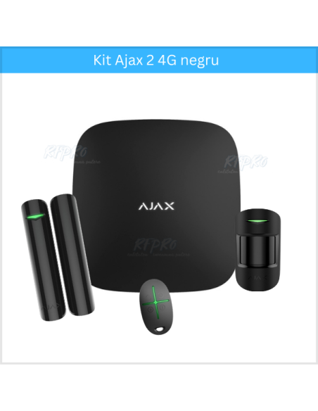 Kit Alarma Ajax 2 4G negru