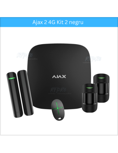 Kit Alarma Ajax 2 4G 2 negru