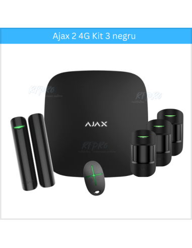 Kit Alarma Ajax 2 4G 3 negru