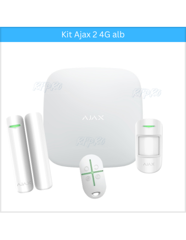 Kit Alarma Ajax 2 4G alb