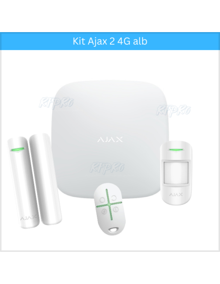 Kit Alarma Ajax 2 4G alb