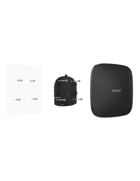 Centrala alarma wireless AJAX HUB 2 PLUS neagra