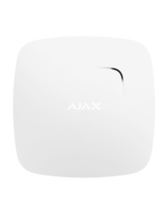 Detector Wireless de fum, temperatura si monoxid de carbon Ajax FireProtect Plus alb