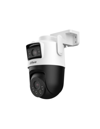 Camera supraveghere duala rotativa IP Dome WiFi PT Dahua P5D-5F-PV-0280B, 5 MP + 5 MP, 2.8 mm + 6 mm