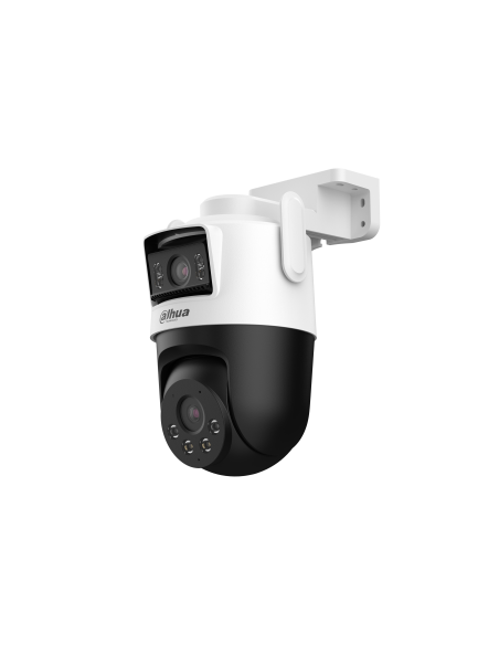 Camera supraveghere duala rotativa IP Dome WiFi PT Dahua P5D-5F-PV-0280B, 5 MP + 5 MP, 2.8 mm + 6 mm